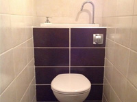 WiCi Bati Waschbecken auf Wand-WC intergriert - Herr S (Frankreich - 90)